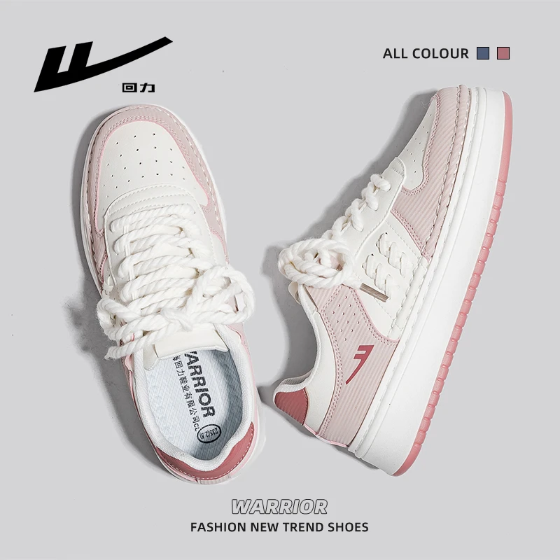 回力女鞋小白2024新款冬季小众设计情侣男鞋德训休闲运动板鞋潮鞋