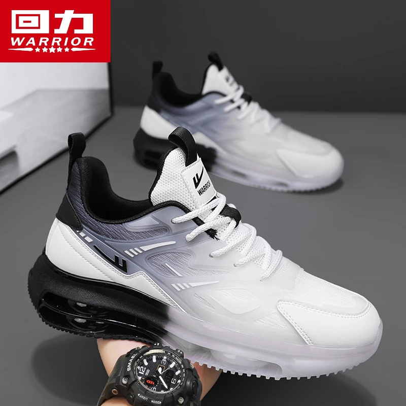 回力男鞋老爹冬季透气2025新款运动网面增高气垫减震跑步休闲潮鞋
