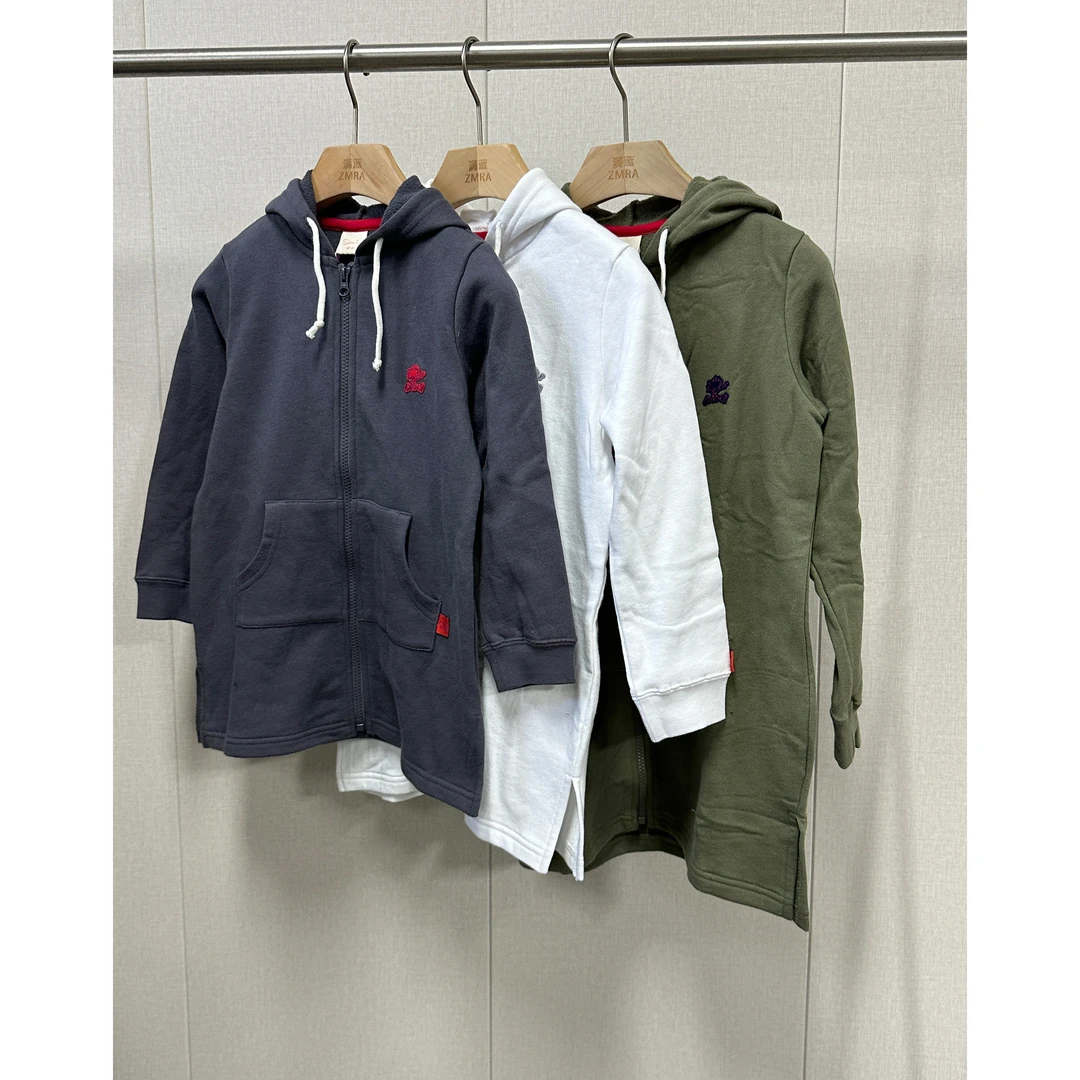 ZM2187秋冬连帽拉链简约百搭外套童