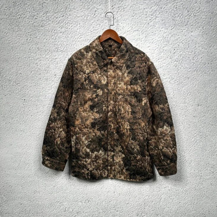 全新无毛领 LV路易威登迷彩牛仔Logo外套提花挂毯老花夹克外套/52