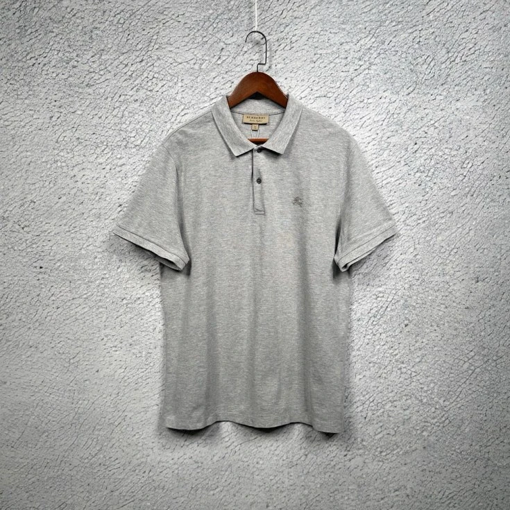 【福利款】95新Burberry 巴宝莉 刺绣小logo短袖Polo衫  尺码/XXL码