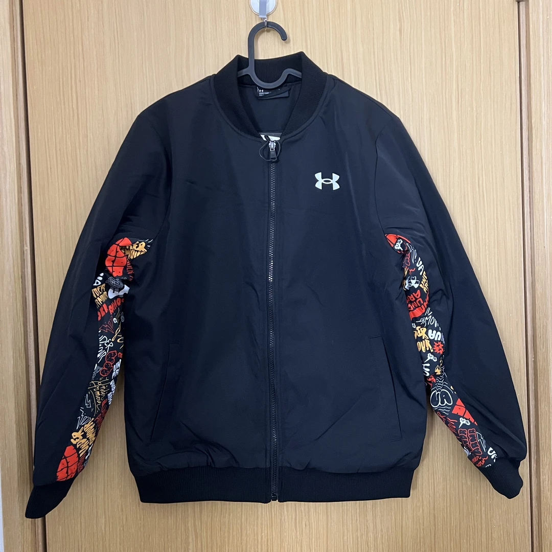 安德玛大童棒球服棉服 男款
