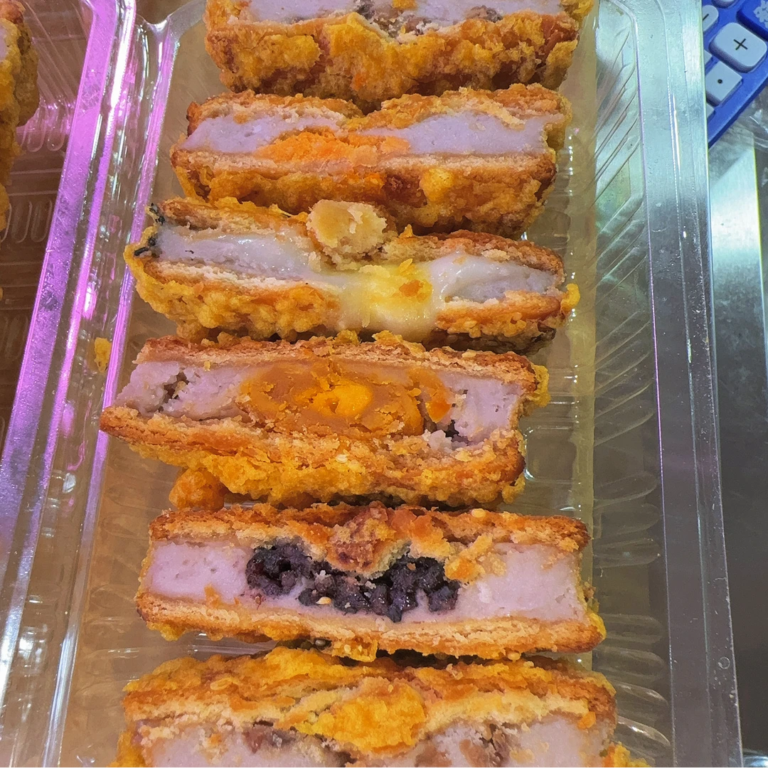 传统手工闽南小吃芋泥饼5个鸭蛋顺丰包邮