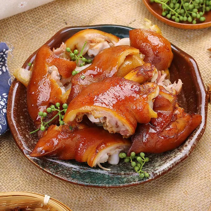 拍三袋发4袋（豫叶秃哥）免切猪蹄开袋即食营养食用