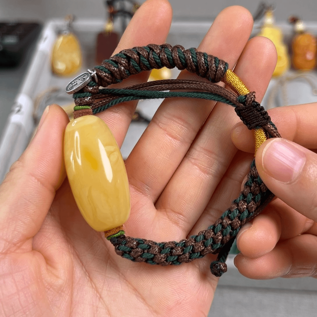 蜜蜡裸石未镶嵌蜜蜡