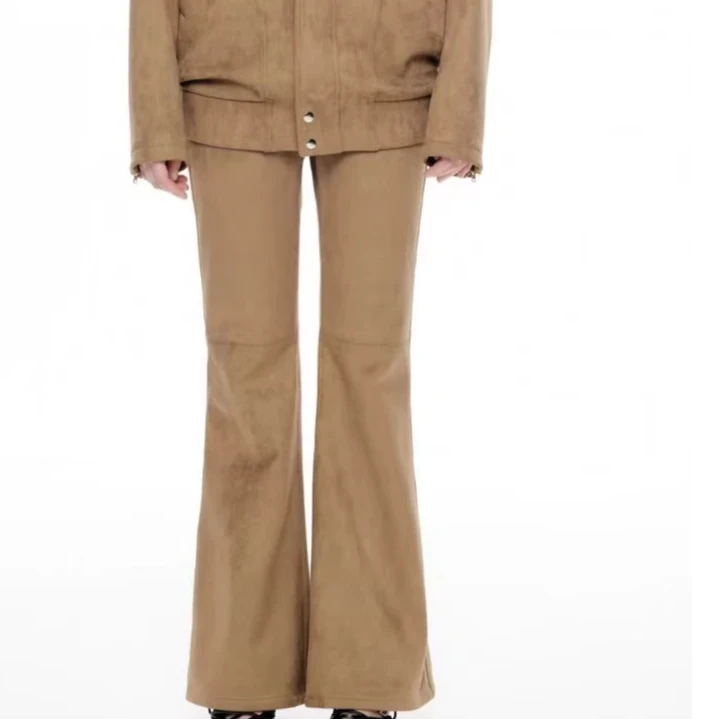 LEEWEI 设计师品牌[output] 中低腰喇叭裤