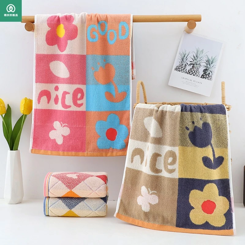 纯棉成人家用毛巾洗脸洗澡巾全棉加厚情侣款柔软吸水不掉毛面巾