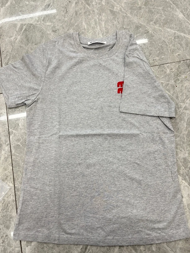 【哝哝服饰】2024新款省钱风字母爱心圆领短袖T恤上衣202-089781