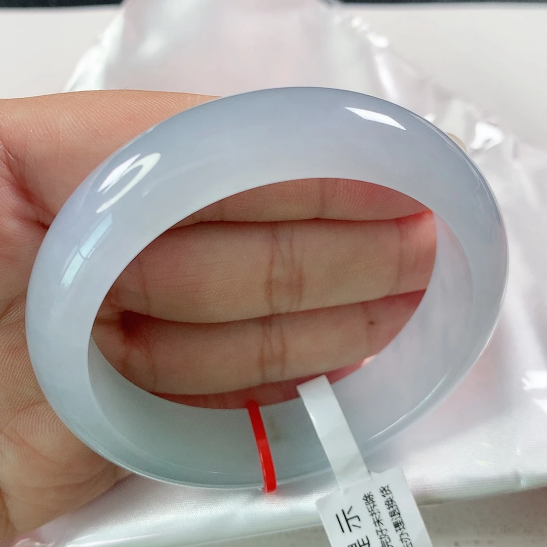 翡翠手镯未镶嵌正圈 轮胎镯