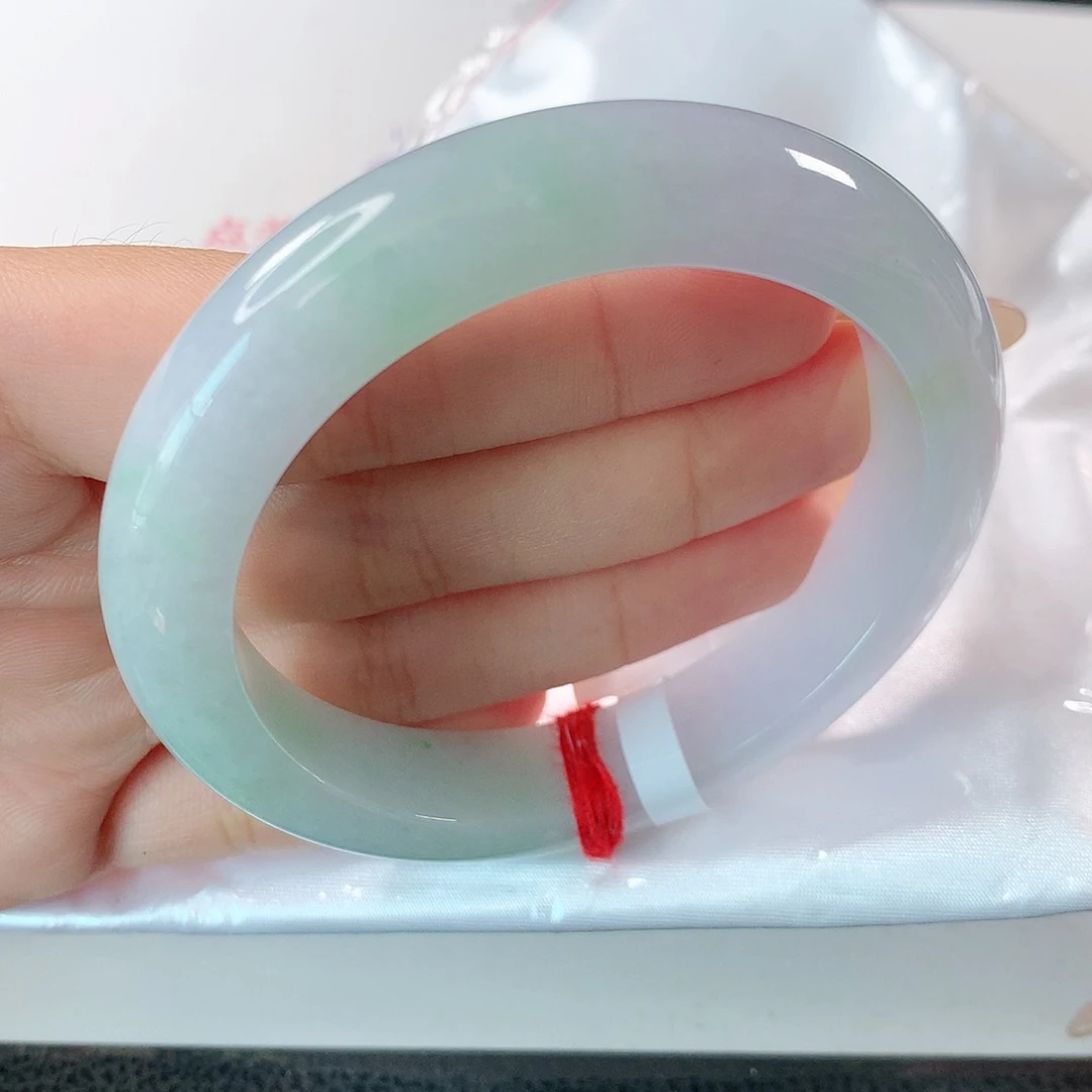 翡翠手镯未镶嵌 正圈①③④