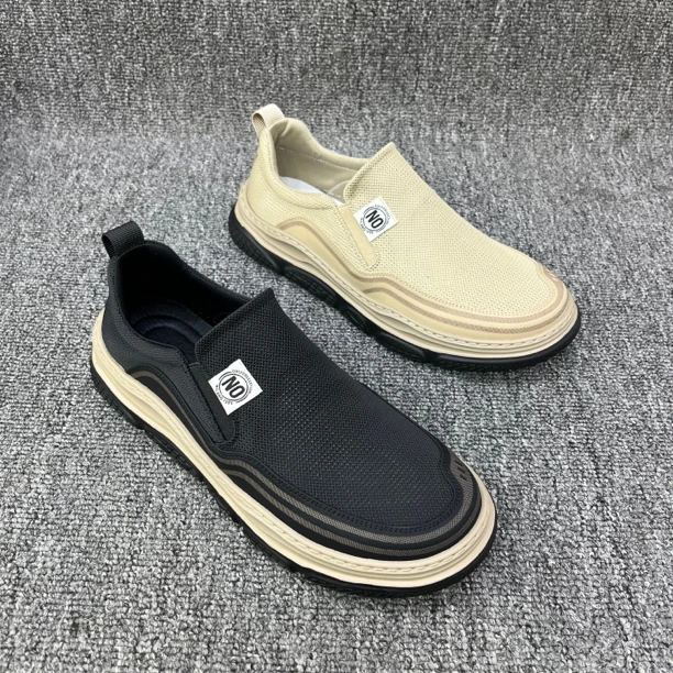 春夏新款冰丝网男潮鞋板鞋 75086-1