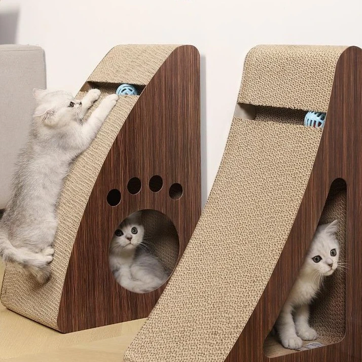 猫抓板耐磨不掉屑耐抓瓦楞纸防猫抓沙发保护猫咪立式猫爪板磨爪器
