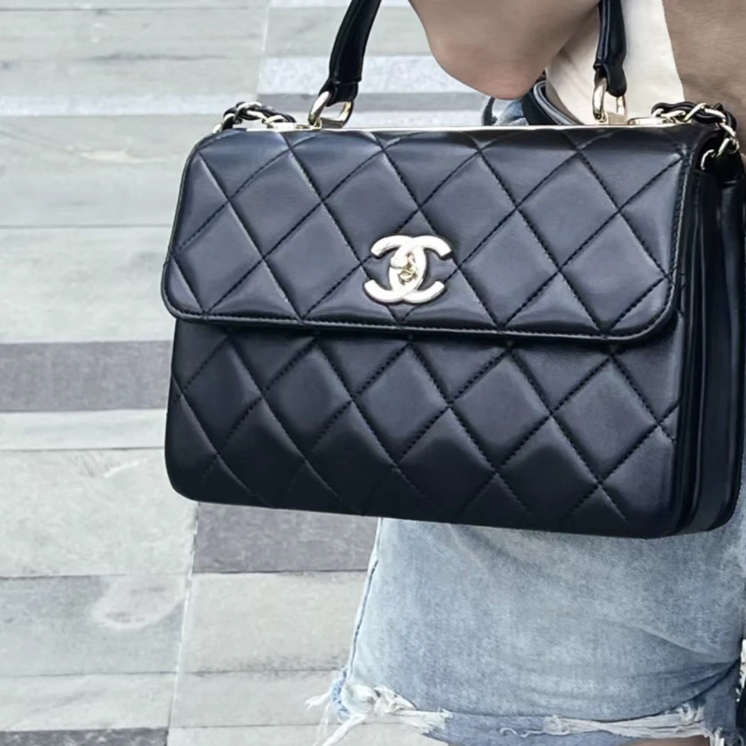 95新 Chanel/香奈儿 艾瑟尔奢品/trendy Cc 单肩包/5654/