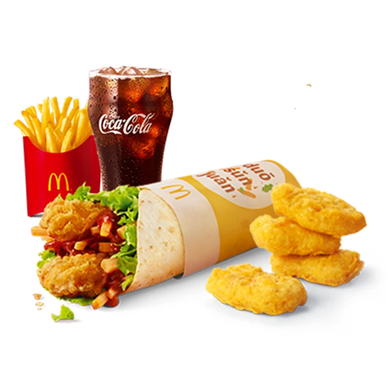 麦当当 超值酥酥多笋卷单人餐 兑换券 未使用可随时退