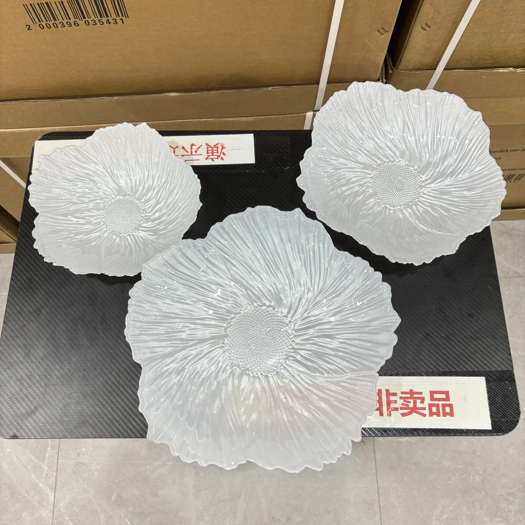 柒柒专属-珍珠水果盘大中小三个坚果盘