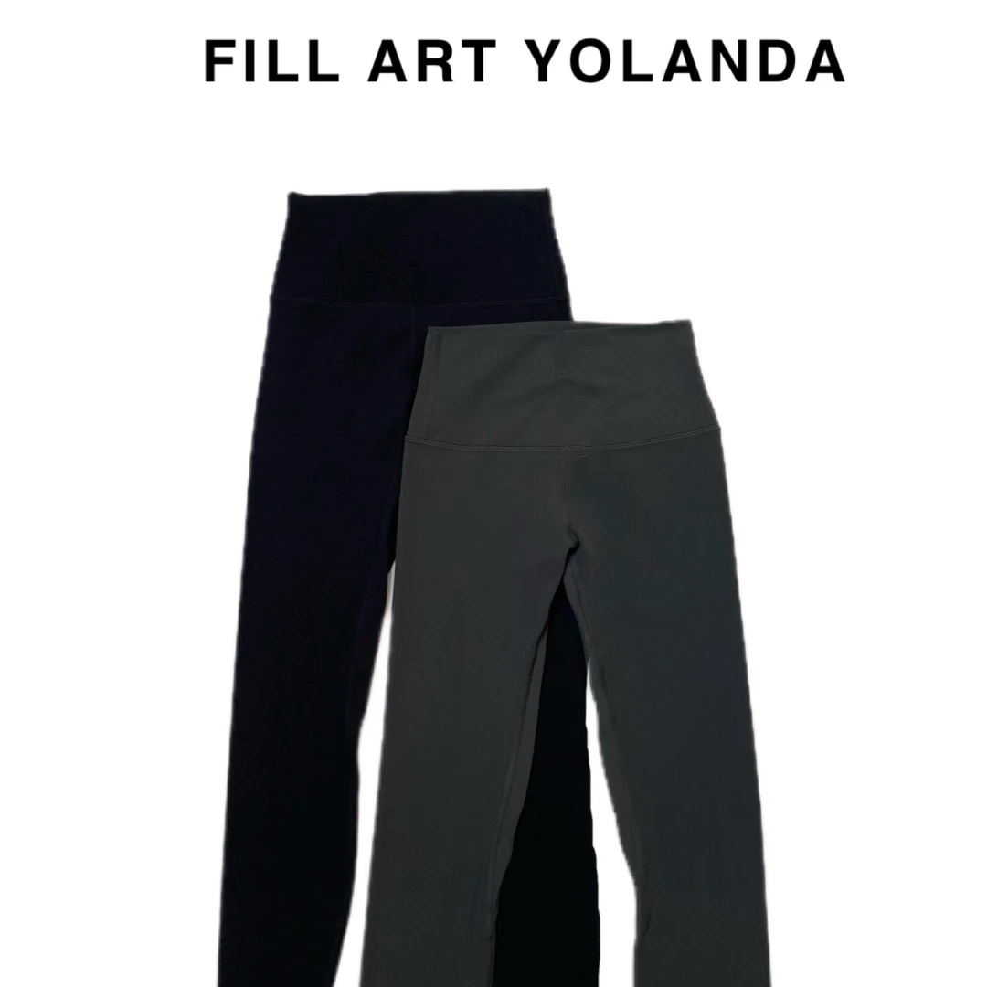 FAY菲儿家显瘦黑色瑜伽裤（8009）福