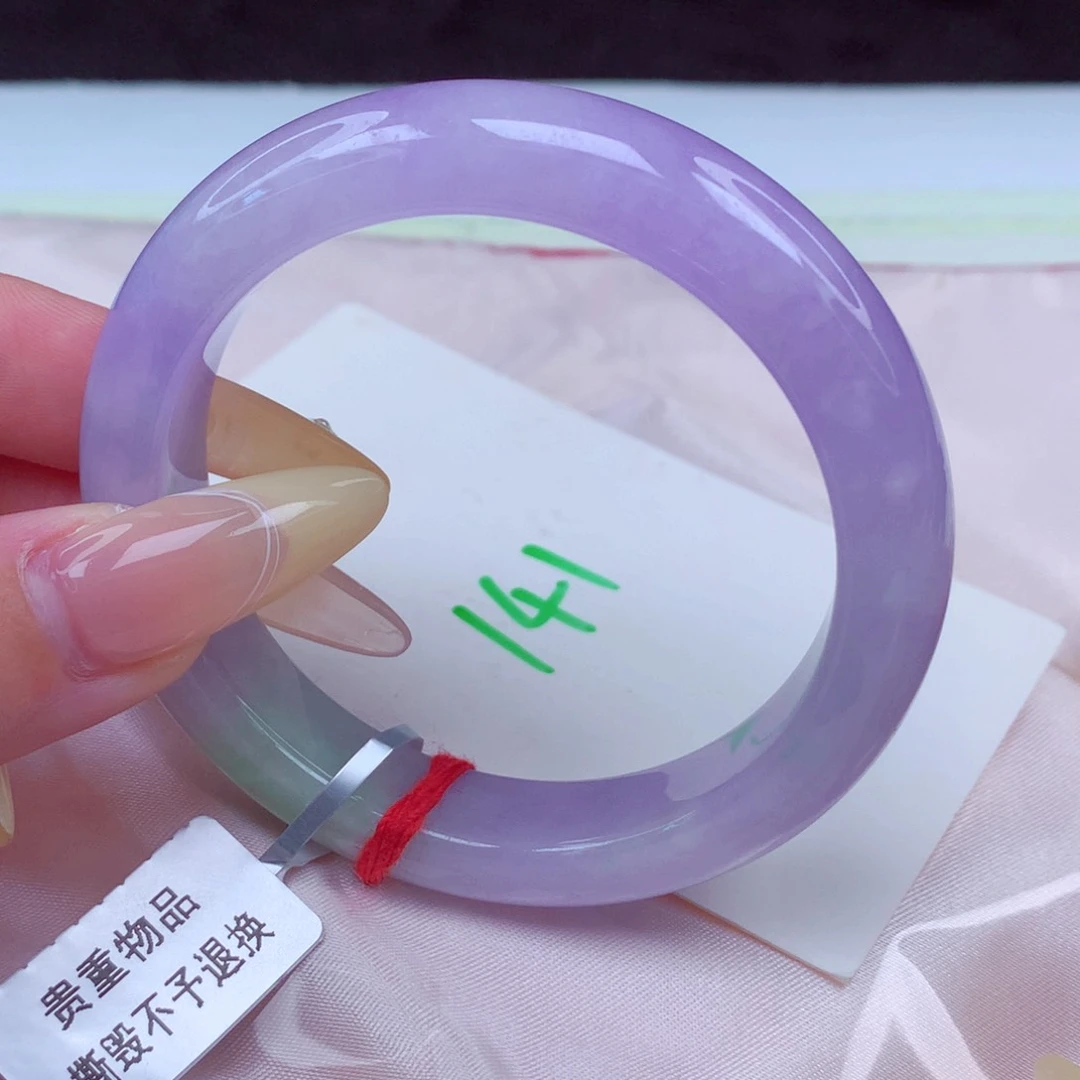 翡翠手镯未镶嵌天然缅甸翡翠A货手镯