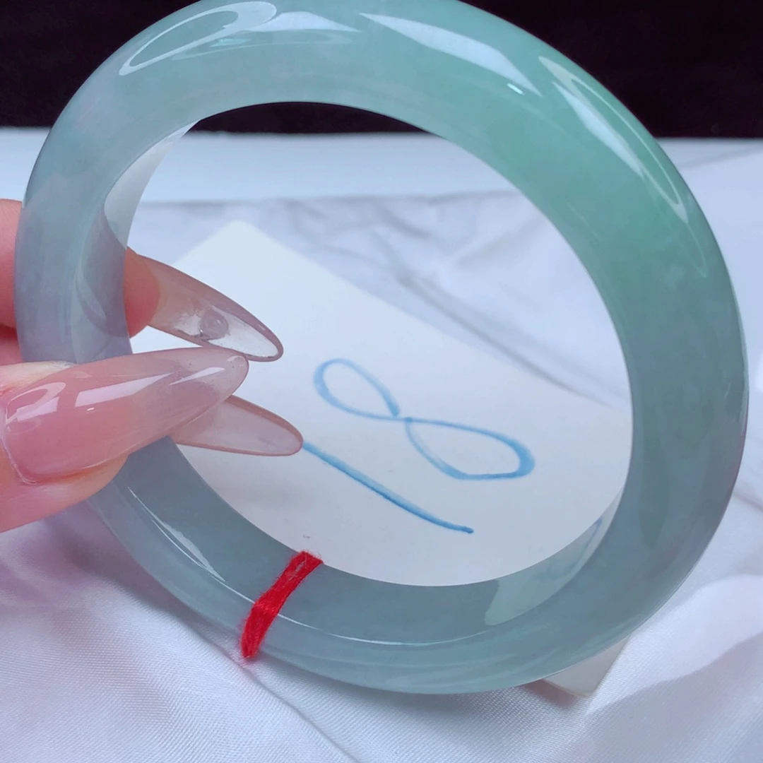 翡翠手镯未镶嵌天然缅甸翡翠A货手镯