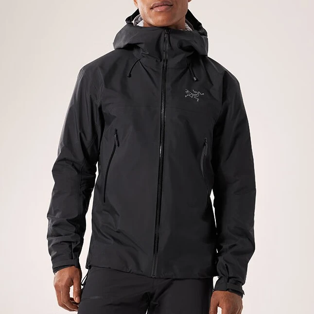 始祖鸟硬壳外套beta lightweight新款户外冲锋衣防风防水连帽男款