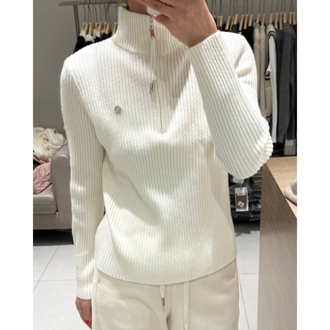 6698半拉链小毛衣(黑色会掉浮色)（摩擦久会起球哈）