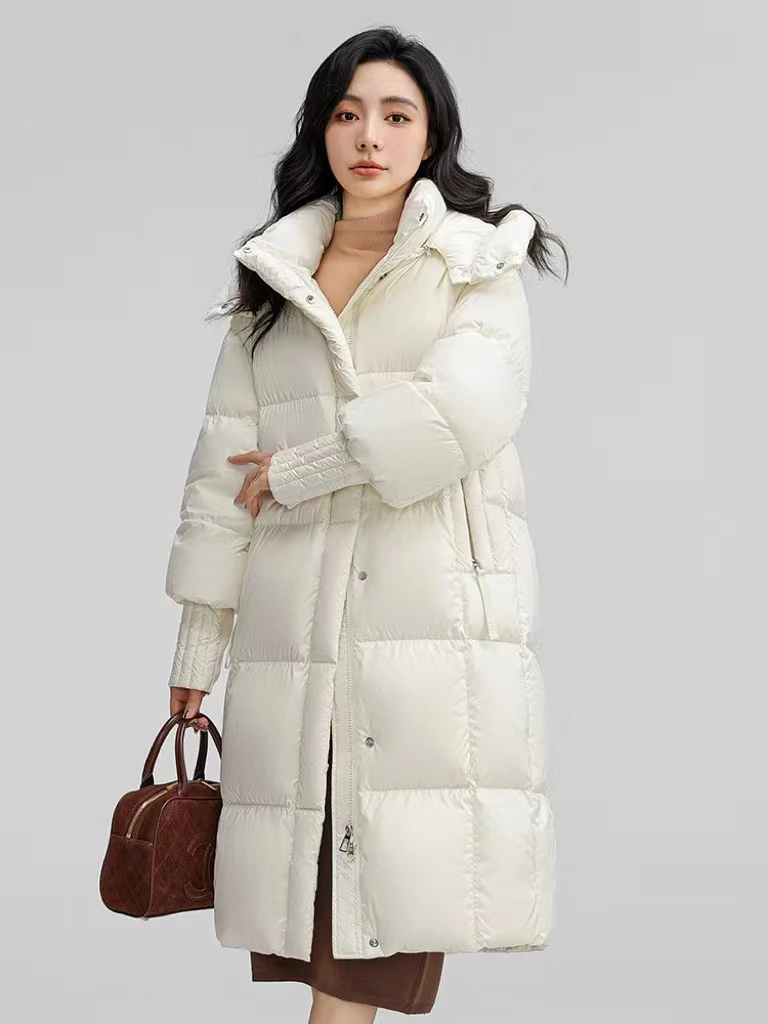 【丹丹专属】2024新款羽绒服极寒百搭时尚气质长保暖加厚款连帽QY07