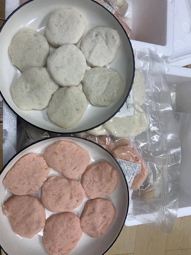 汕尾本地特色墨鱼饼虾饼包邮