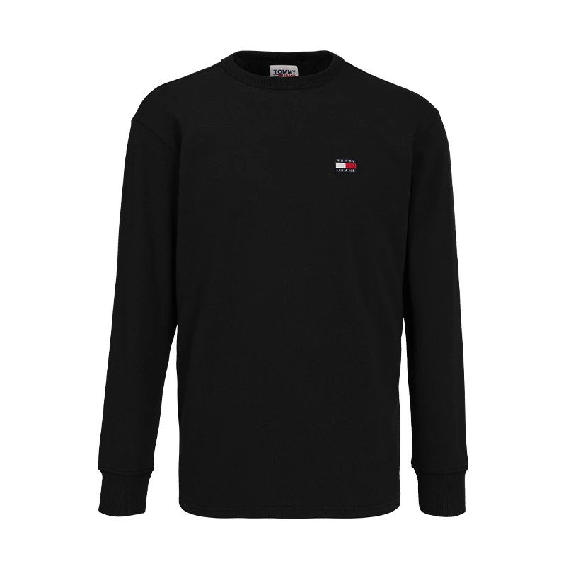 TOMMY HILFIGER/汤米·希尔费格男士时尚百搭经典圆领长袖秋季上衣
