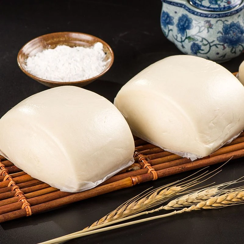 刀切馒头大白馒头蒸煮方便速食早餐原味面点速冻商用馍馍老式包点