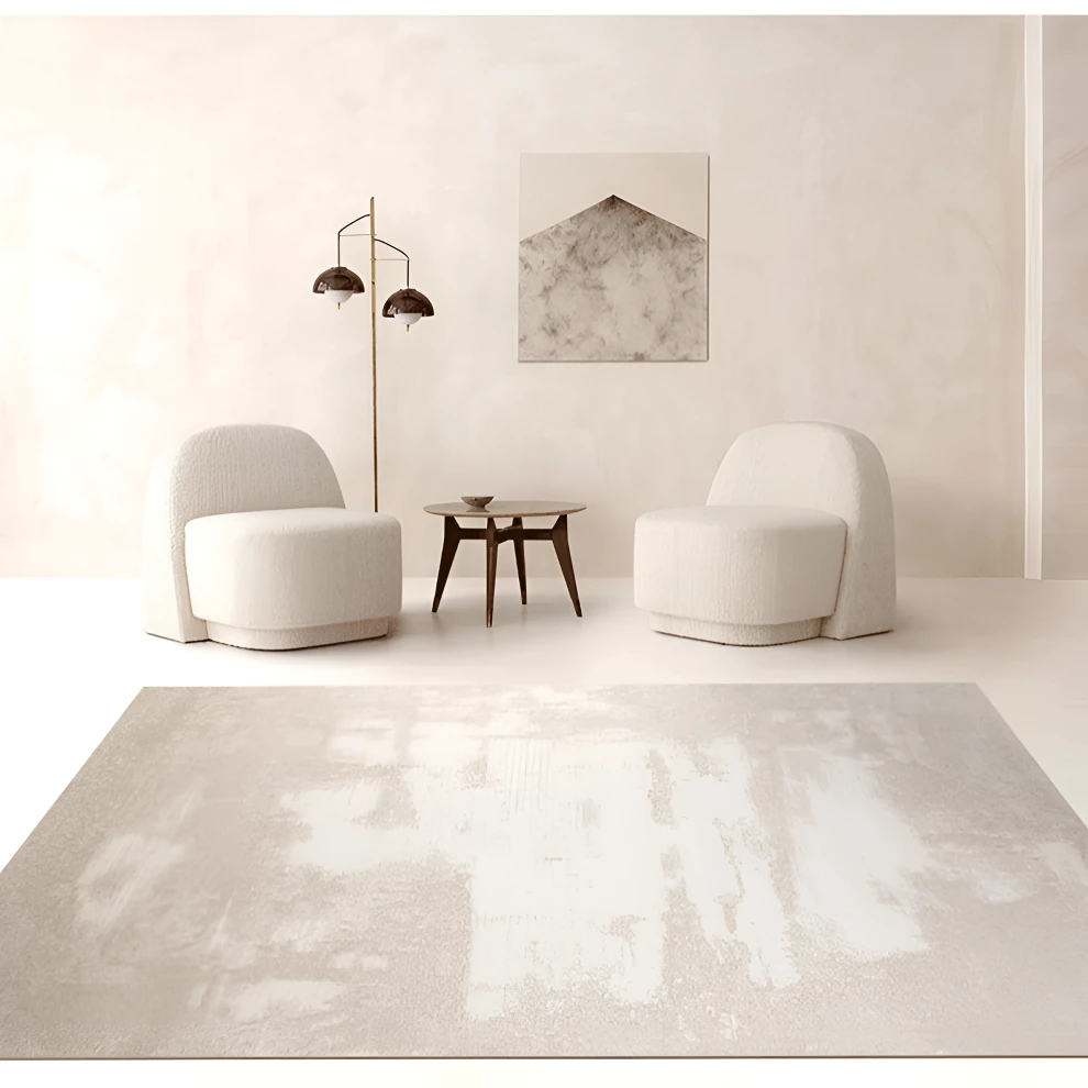 土耳其进口五防极简轻奢环保防水防污客厅卧室地毯防滑地毯客厅