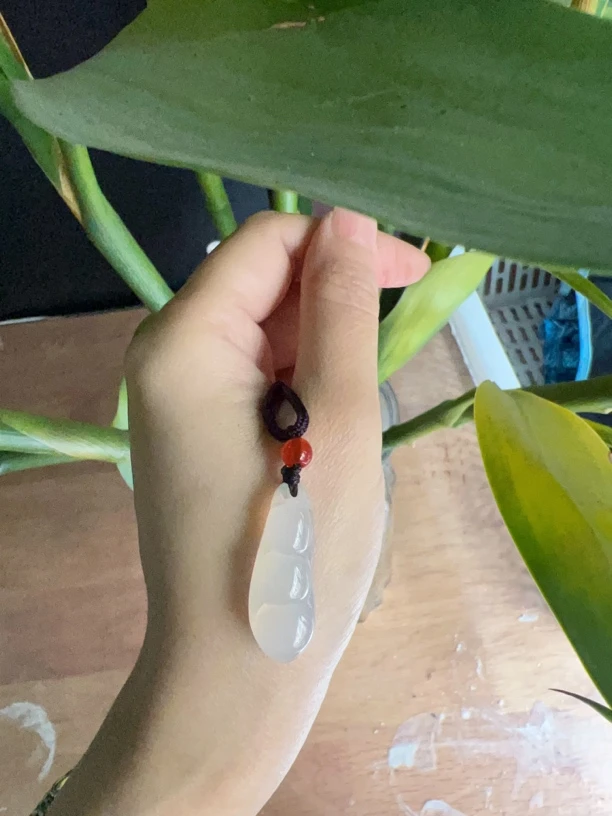 天然石英玉髓精品挂件