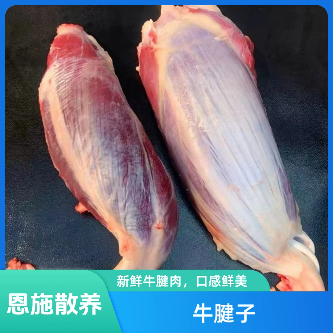 【牛腱子】恩施散养黄牛腱子当天现宰4斤起新鲜卤凉拌顺丰冷链包邮