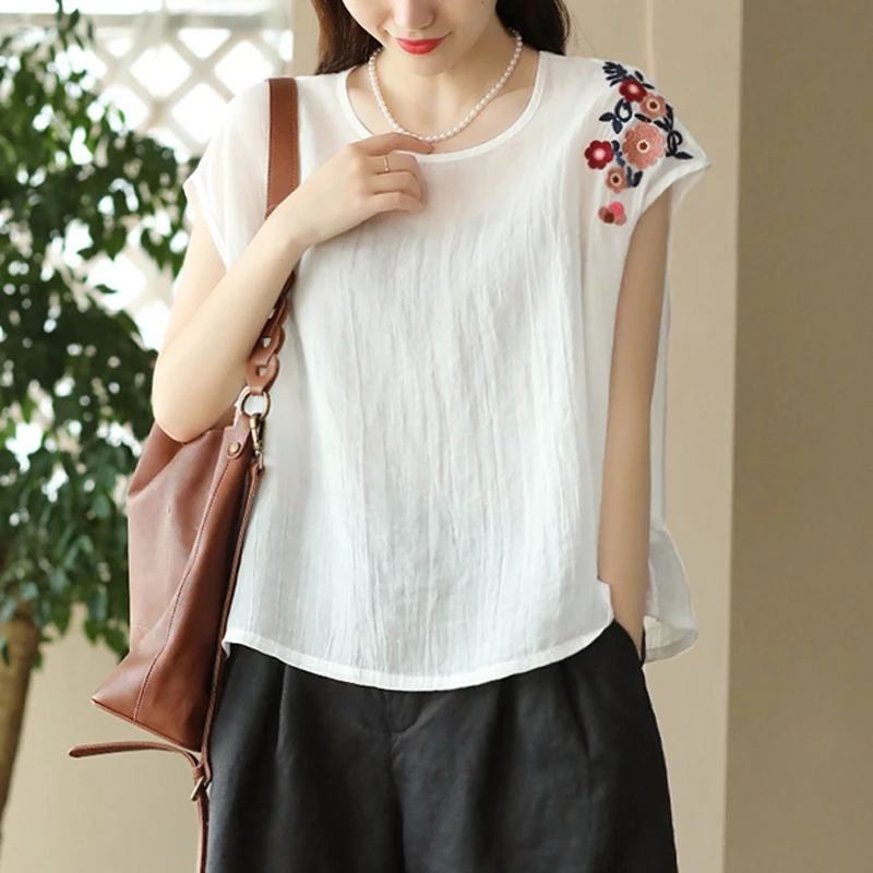棉麻上衣女高端亚麻苎麻中老年妈妈夏装2024新款夏季薄款无袖背心