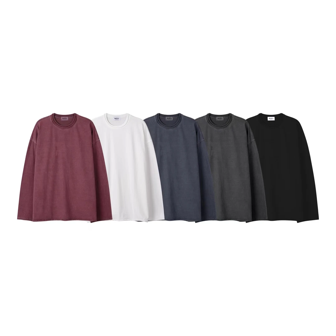 韩国新款秋季T恤长袖宽松百搭