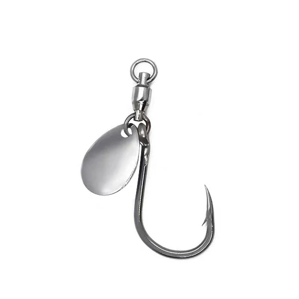 海钓淡水作钓亮片单钩快抽 铁板焊接轴承单钩鲅鱼黄健鲈鱼翘嘴