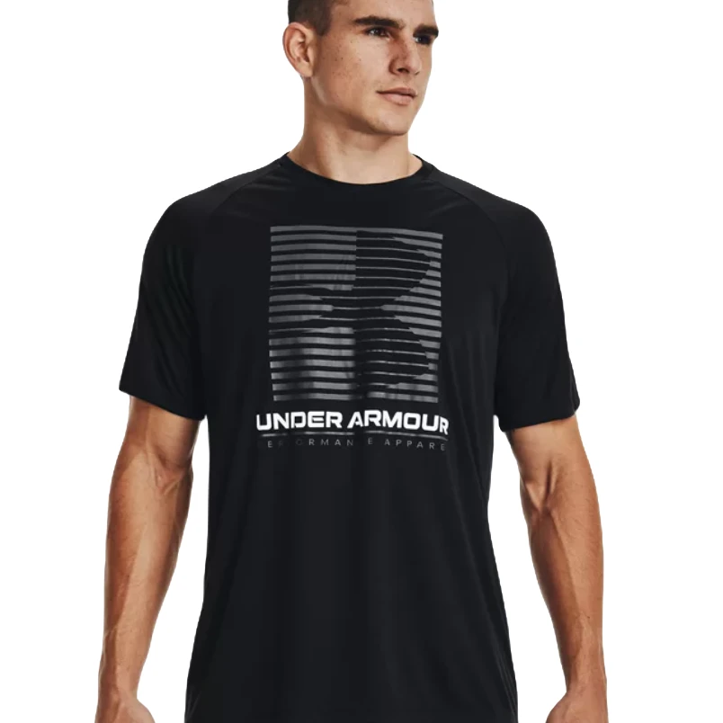 【售完无补】安德玛男士UA透气宽松圆领短袖【全速干】T恤1370653