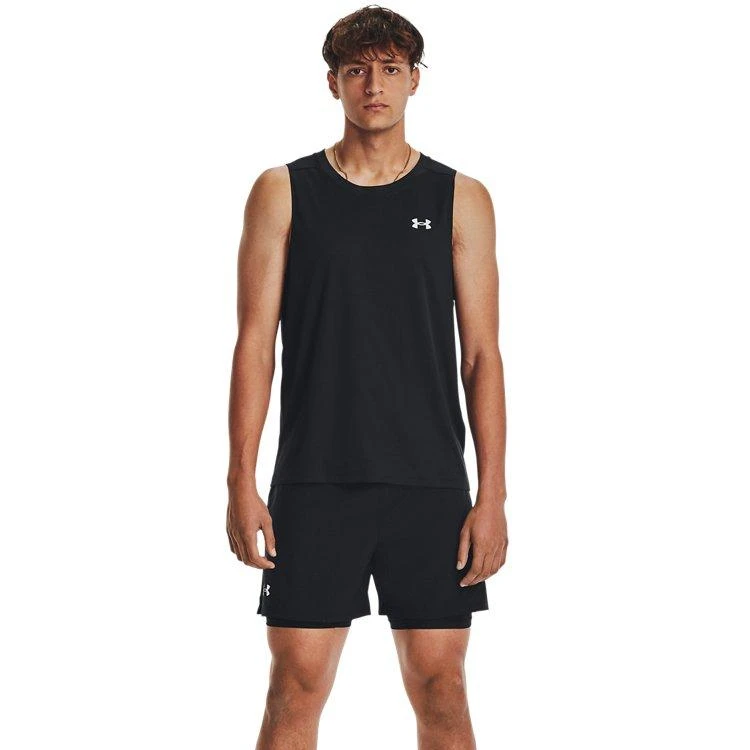 【正品】安德玛 CoolSwitch男子速干跑步冰感反光运动背心1376994