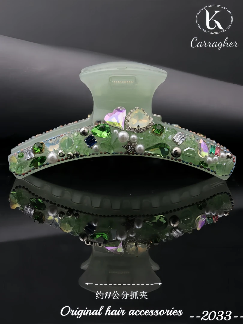 2033卡拉格原创饰品11公分左右（）气质轻奢时尚百搭迷你小抓夹可爱