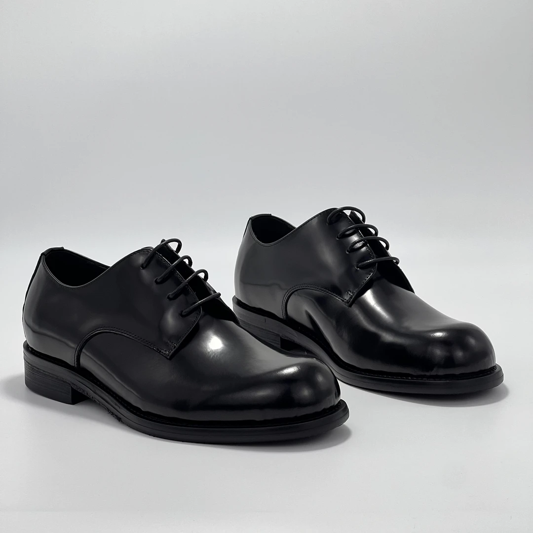 广州工厂直销固特异手工男士商务正装马皮德比鞋时尚休闲手工皮鞋