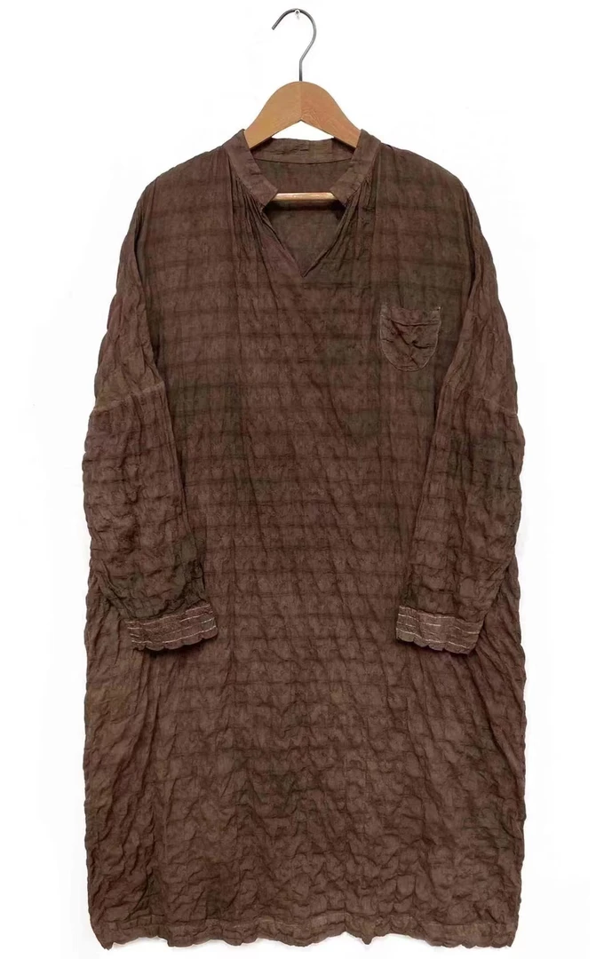 西子分享1003 左岸迷香植物染【连衣裙】