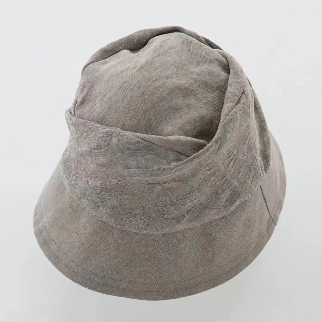 西子分享M001 垒土 提花【小檐帽】