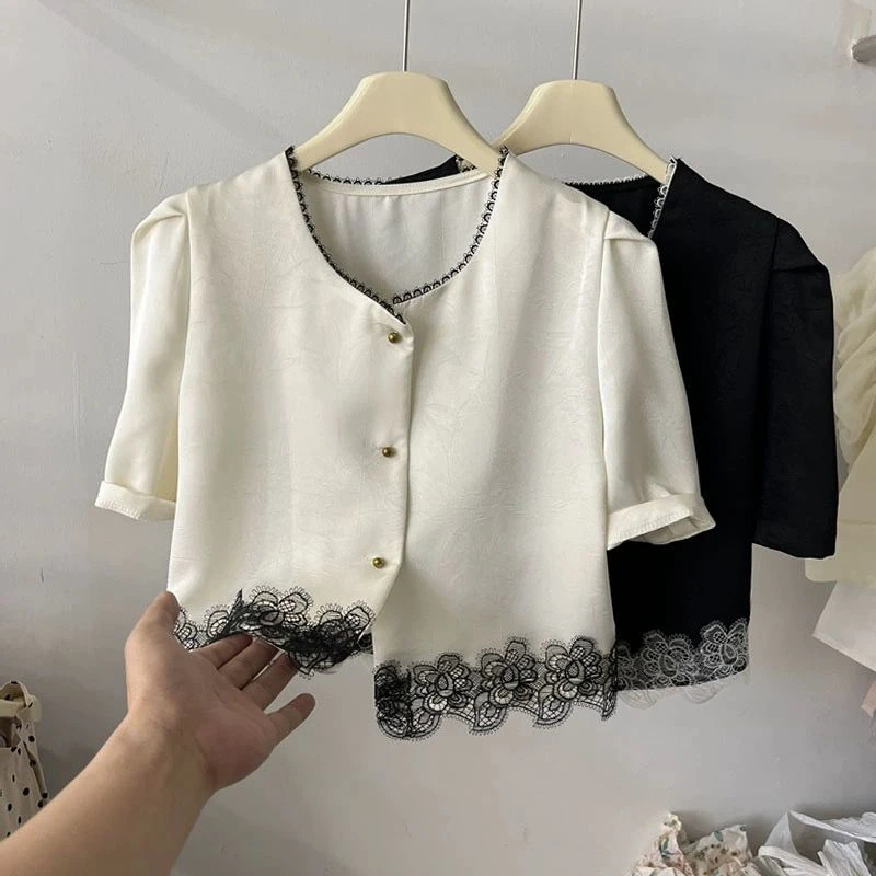 CCC11148+CCC11147新款醋酸缎面上衣+垂感a字裙大码女装