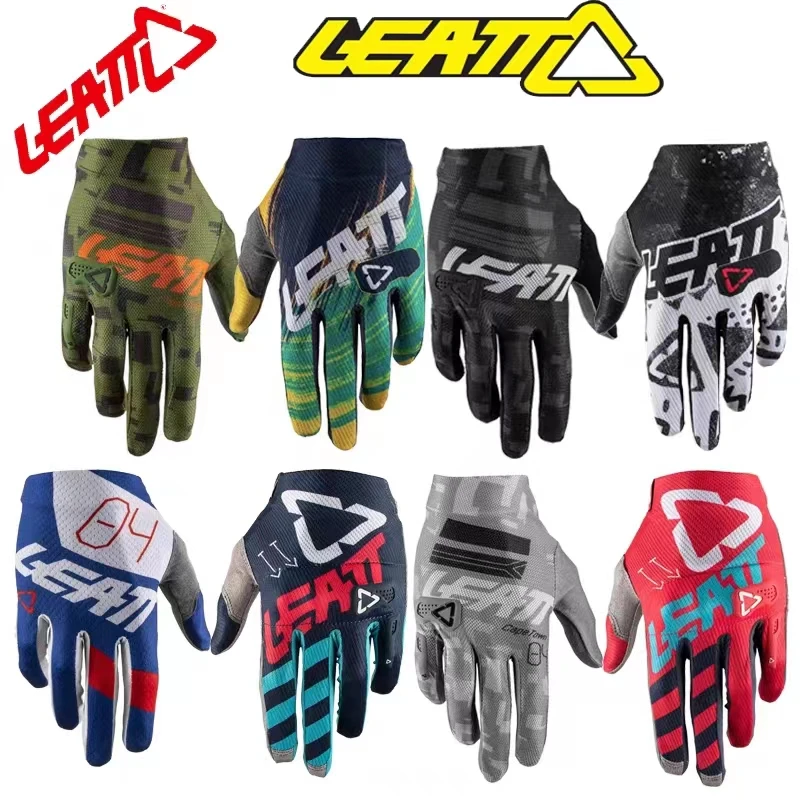 22新LEATT骑行手套摩托车越野赛车山地车自行车透气耐磨户外运动
