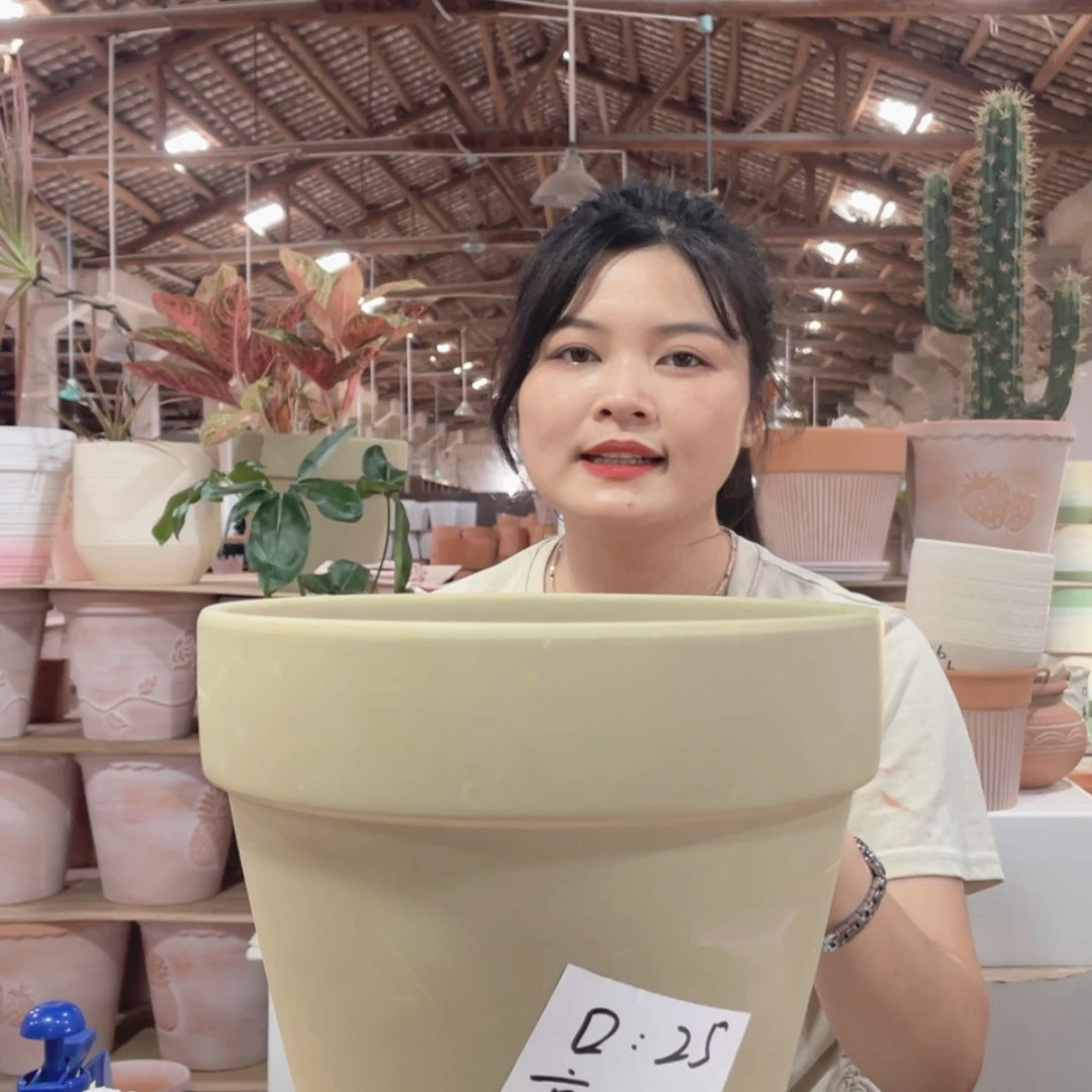 【闪购商品】红陶20CM（含）-50CM（不含）平面摩卡25-22