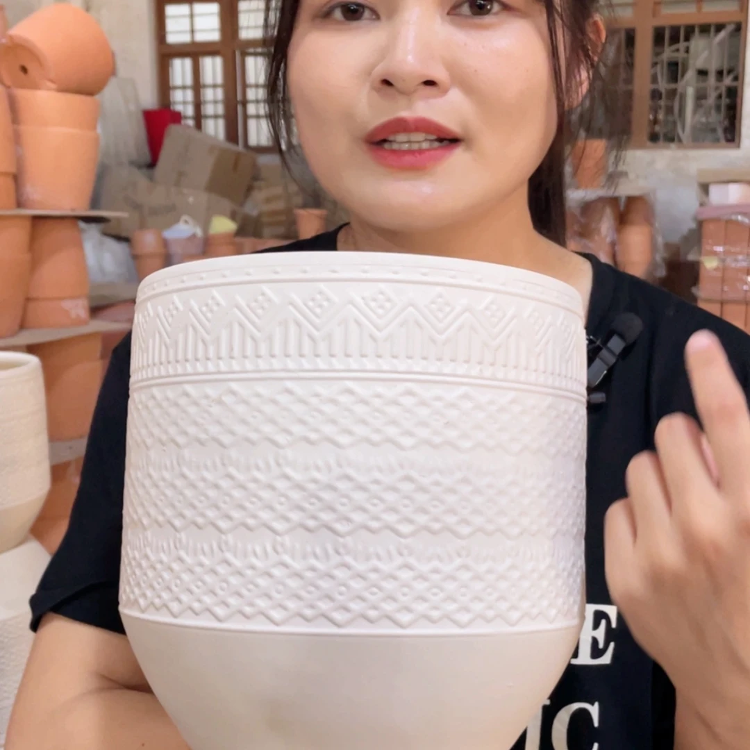 【闪购商品】红陶20CM以下119白陶中21-21