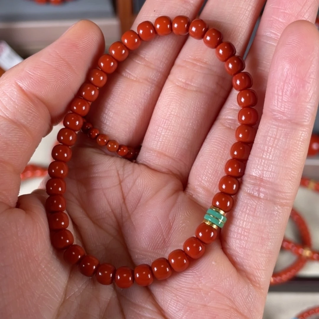 【闪购商品】南红玛瑙手链未镶嵌Y*5