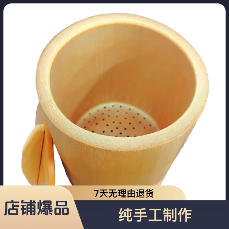 纯手工一体成型楠新鲜竹桶低糖超大号家用竹筒蒸筒