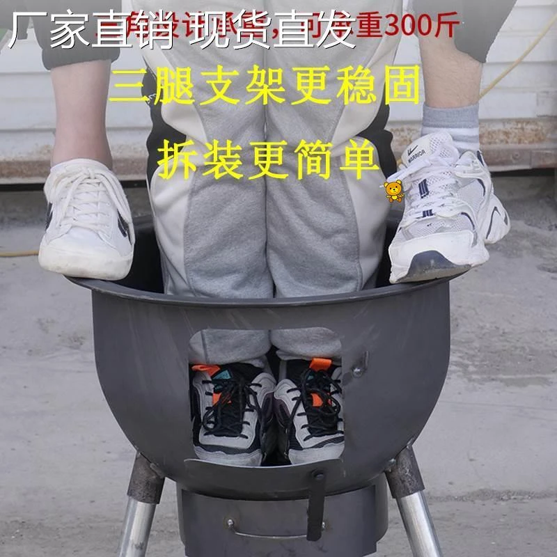 户外柴火炉新款柴火灶烧木柴家用炉具移动灶农村地锅灶大锅灶台子