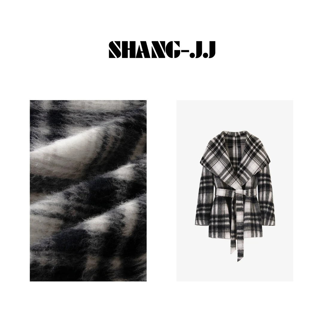 SHANG-JJ【格调大衣】24秋冬新品重磅羊高定工艺大衣q132643p