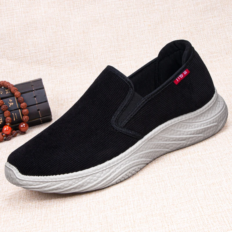 四季爆款男士休闲帆布鞋时尚百搭双色软底软面帆布鞋老北京休闲鞋