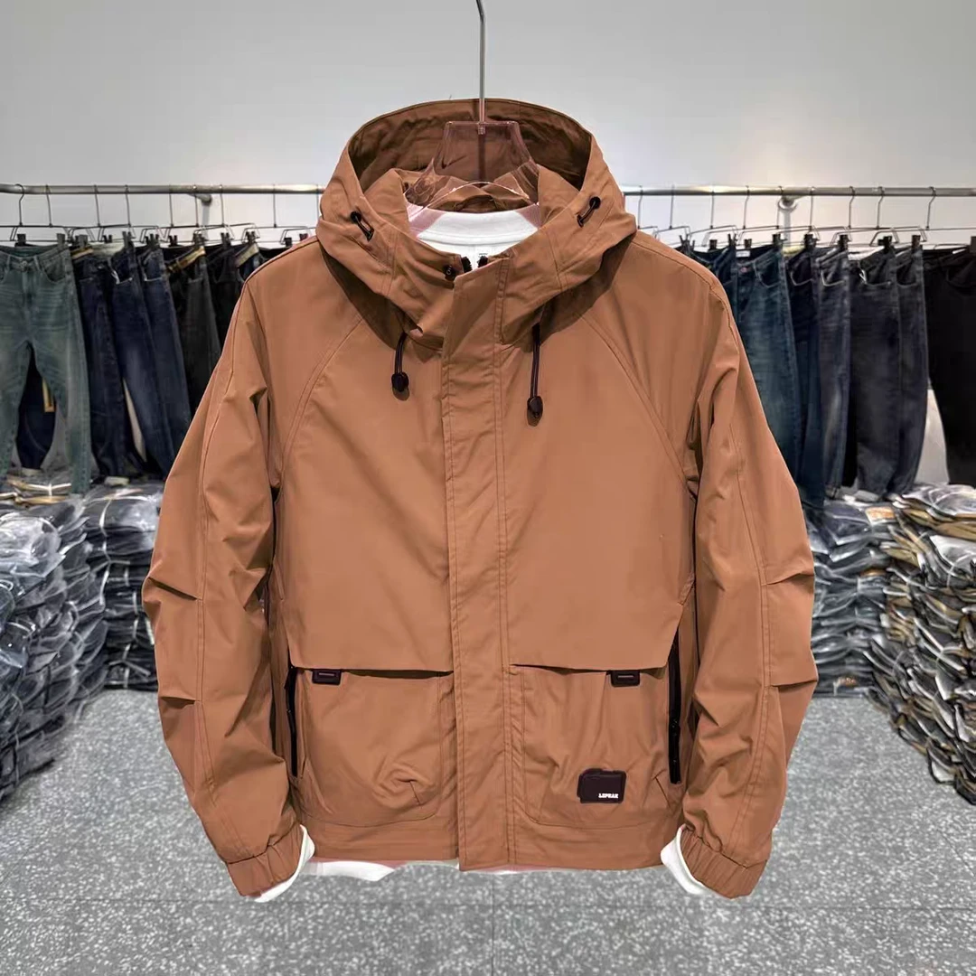 1609男士冬季二棉连帽夹克